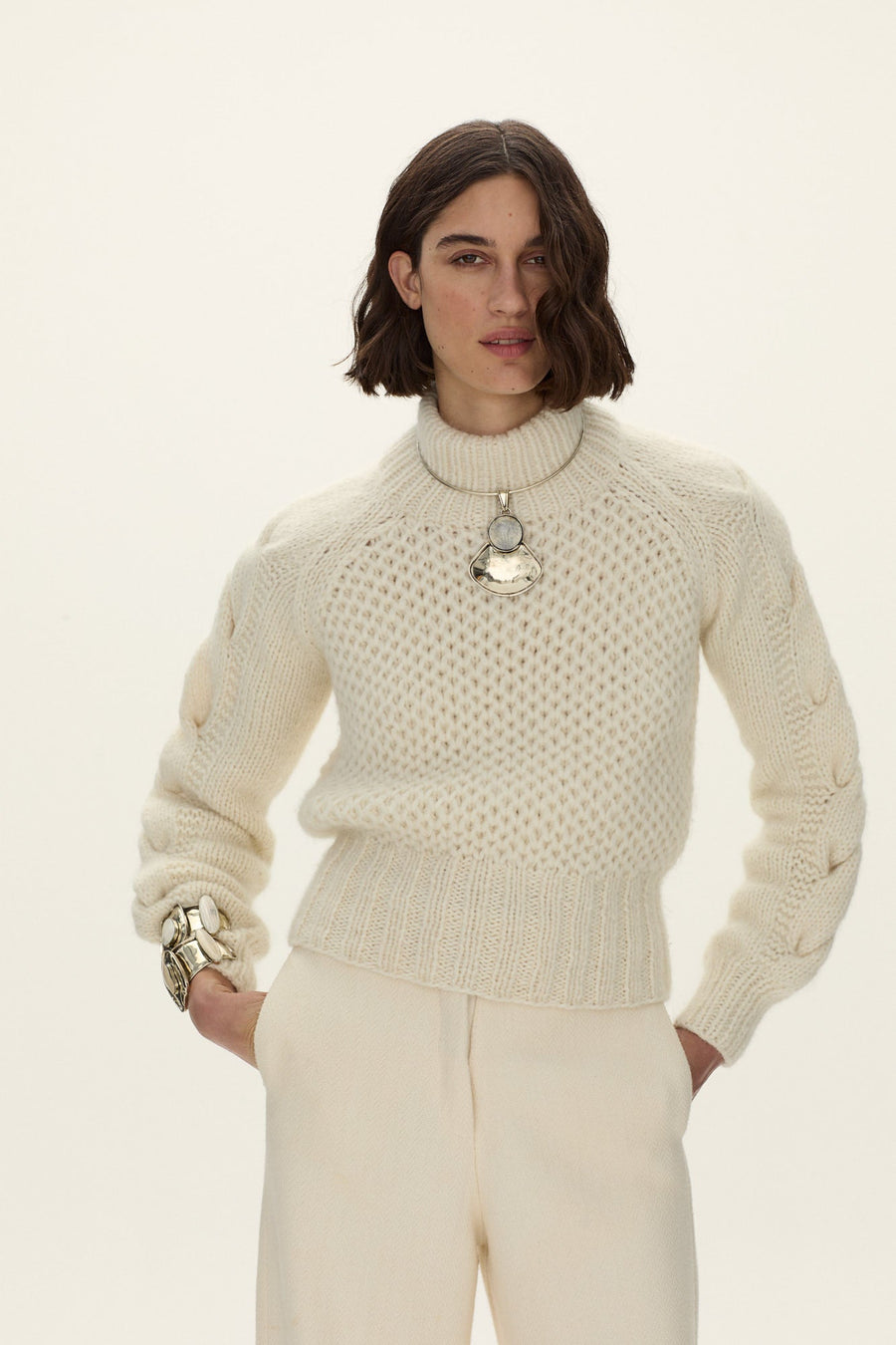 Sweater Ampi Tejido a Mano
