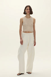 Top Yunga con Organza