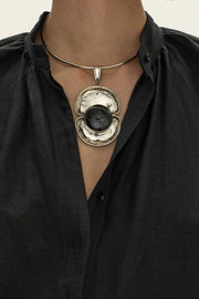 Double Spike Necklace