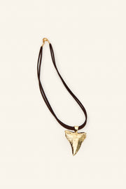 Gold Shark Tooth Necklace