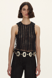 Top Yunga con Organza