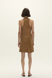 Vestido Fuste de Gamuza