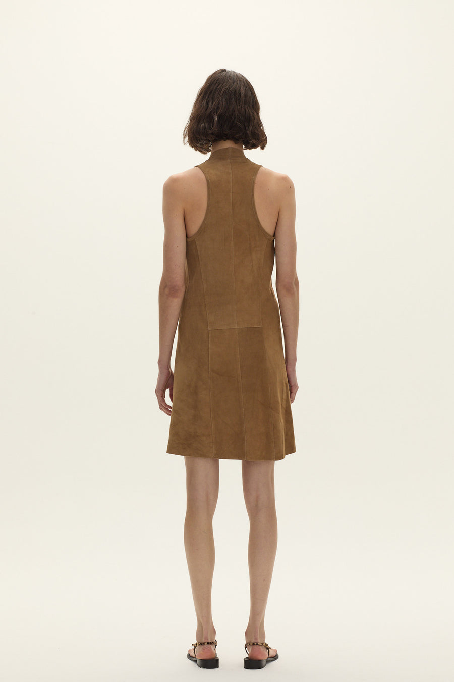 Vestido Fuste de Gamuza