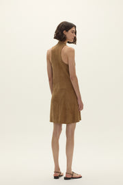 Vestido Fuste de Gamuza