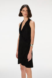 Vestido Fuste de Cabra Gamuzada