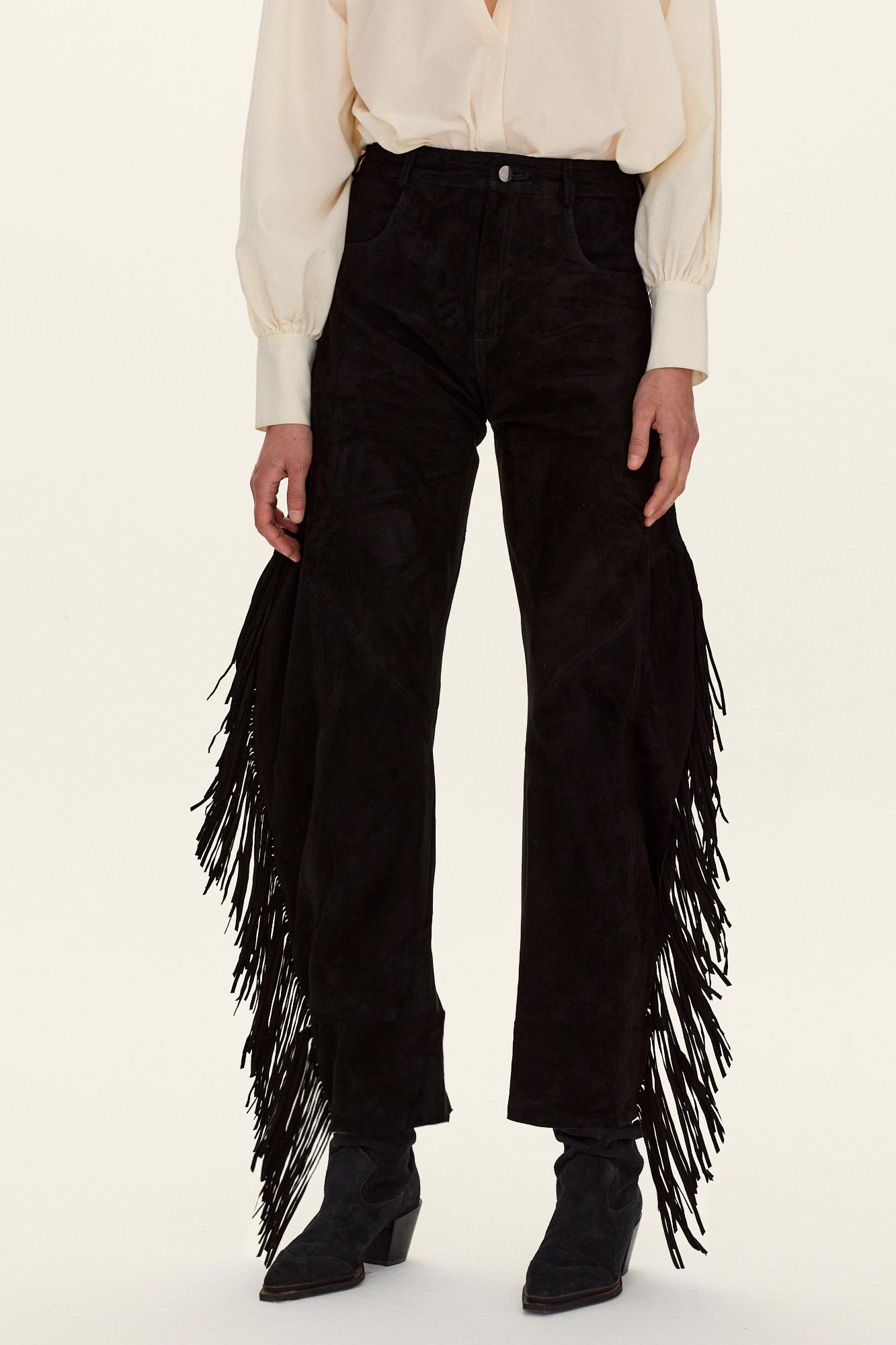 Pantalón Quebrada con flecos