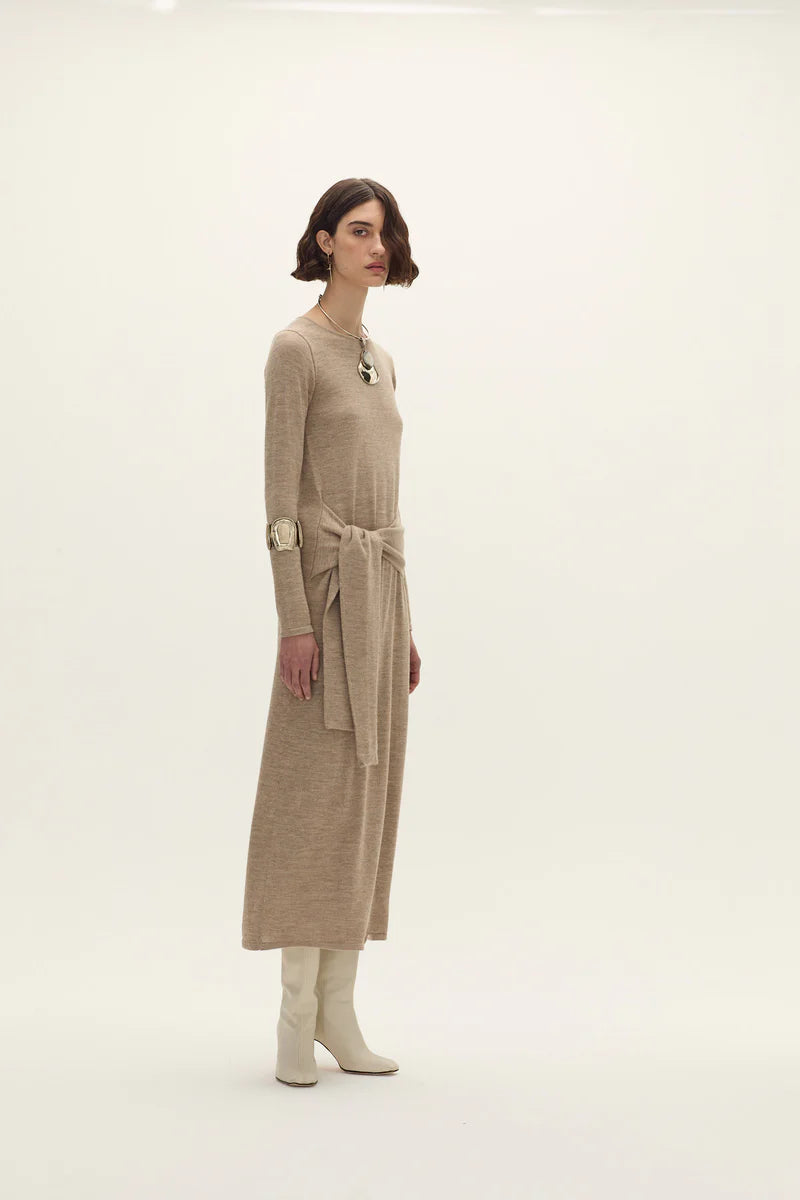 Vestido Boyero de Lana Baby Alpaca