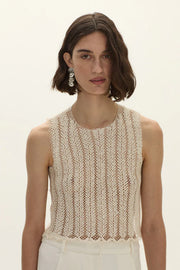 Top Yunga con Organza