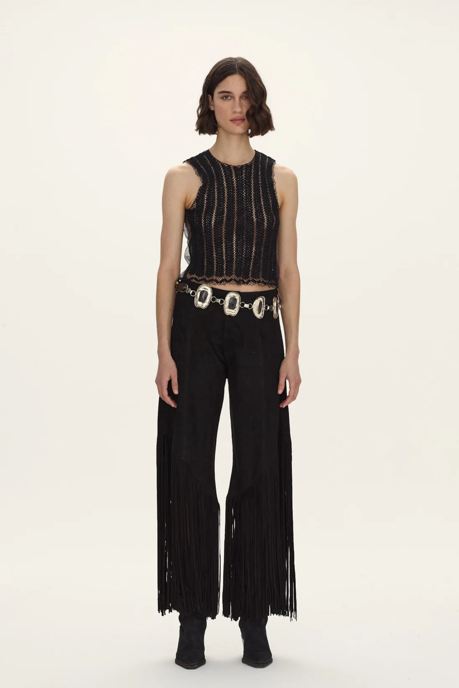 Top Yunga con Organza